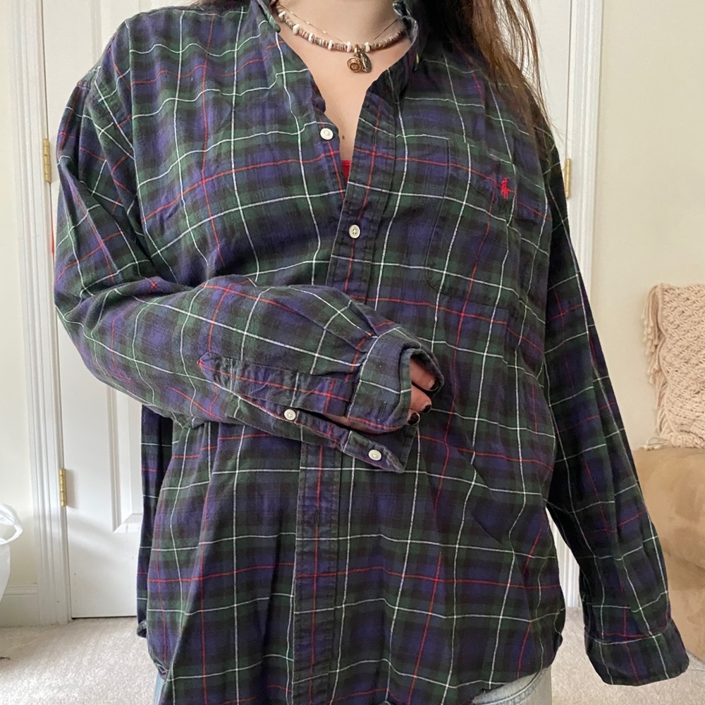 Vintage polo flannel